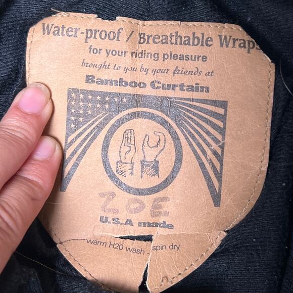 Bamboo Curtain USA Made Beast Bib Waterproof Ski Pants *Dimensions In Pic* - Picture 4 of 7